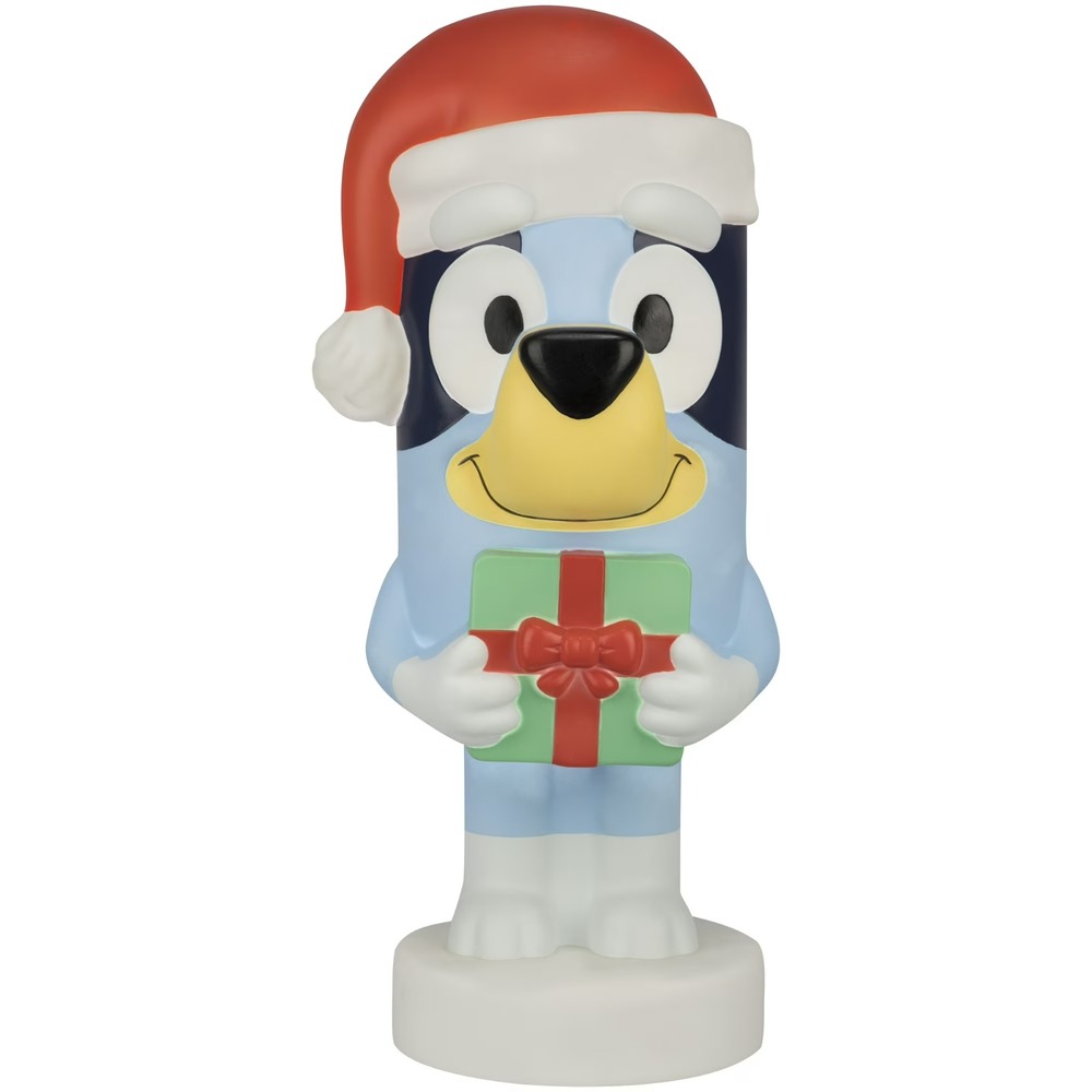 Bluey LED Lighted Christmas Blow Mold 24 in. with Gift Box Holiday Decor 2025